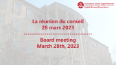 thumbnail of medium Regular Board meeting of the English Montreal School Board March 28th 2023