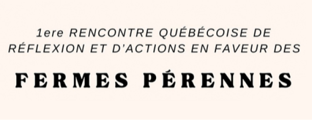 thumbnail of channel Les Fermes Pérennes